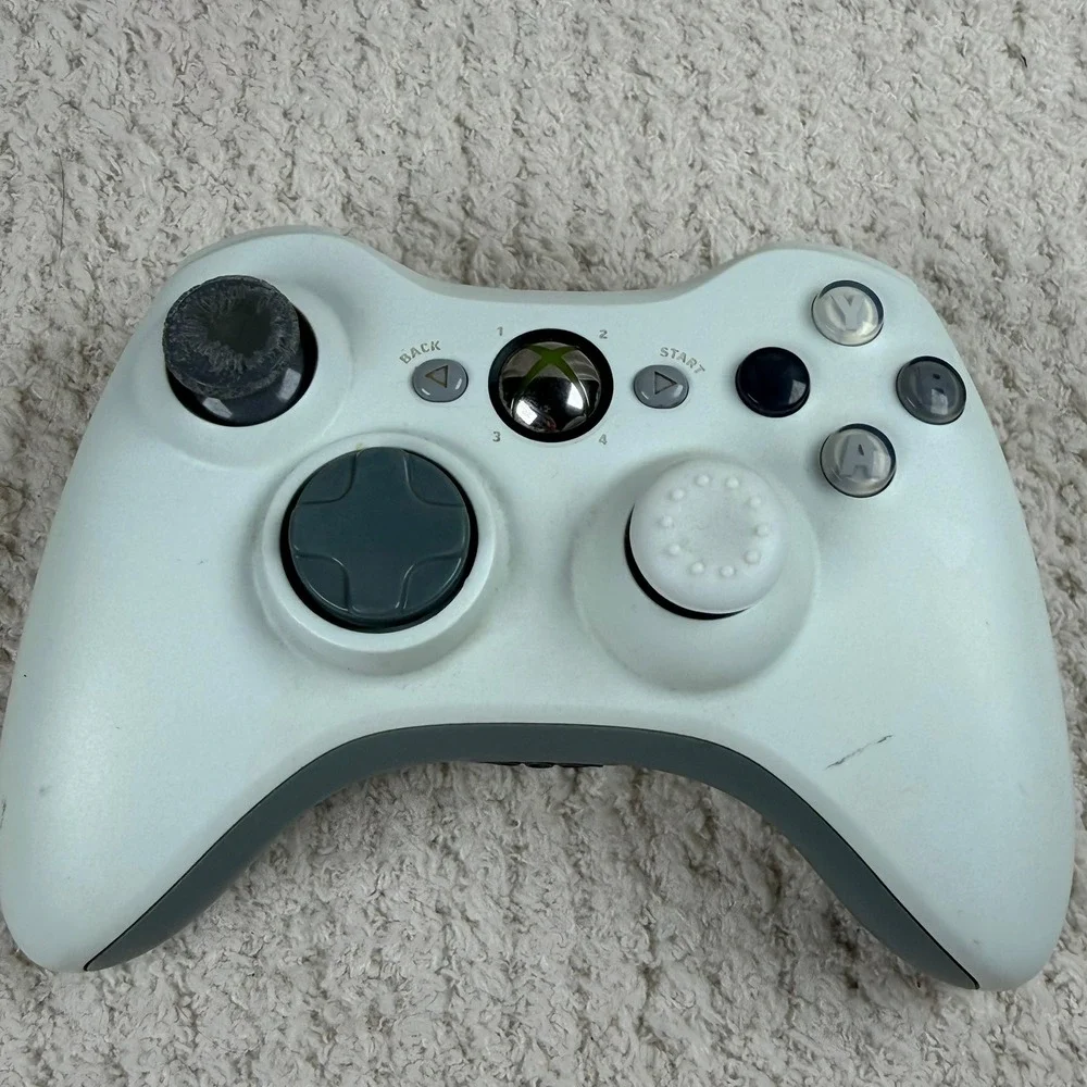 Official Microsoft Xbox 360 Wireless Controller OEM Genuine With Back Cover